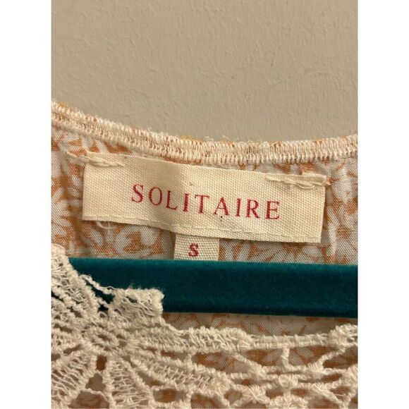 Solitaire boho embroidered blouse S - Picture 3 of 7